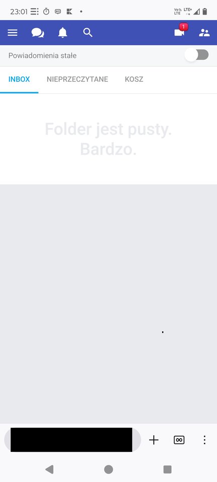Problemy ze zbiornikiem android pusta lista wiadomości.jpg - Fanpach