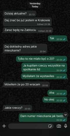 Dlatego jestem ostrożna przy umawianiu spotkań 🤷‍♀️