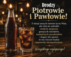 Dla Piotra i Pawła w dniu naszego świata