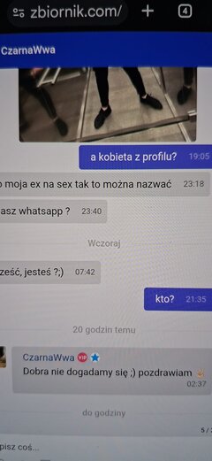 Nik CzarnaWwa singiel publikujacy kogos zdjecia