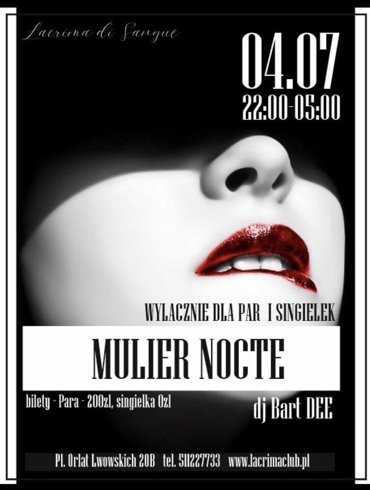 MULIER NOCTE lady bi - LaCrimadiSangue