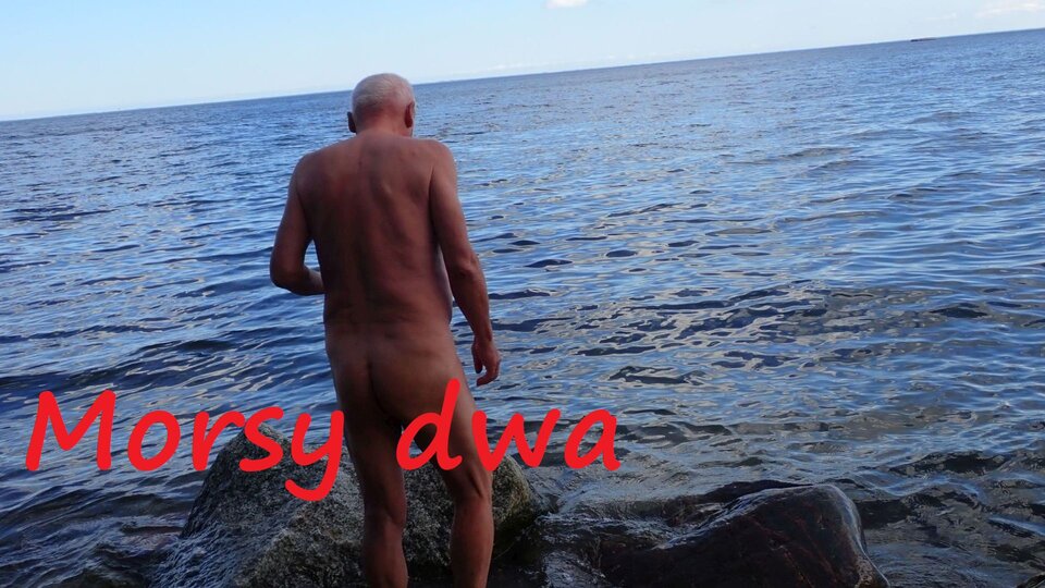 W plenerze nad morzem. - Morsy_dwa