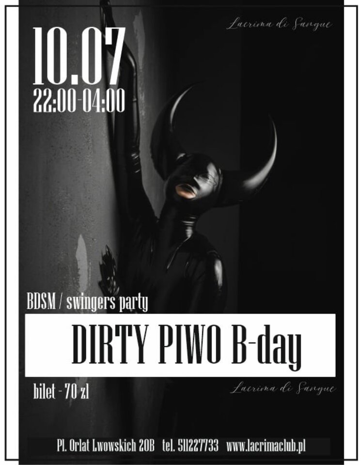 DIRTY PIWO - LaCrimadiSangue