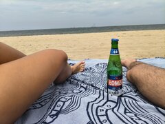 Łomżing na plażingu