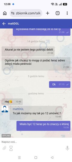 Kolejny który uważa się za realnego 
