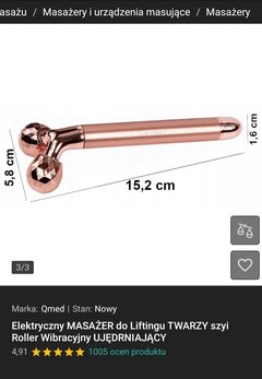 Masażer do liftingu