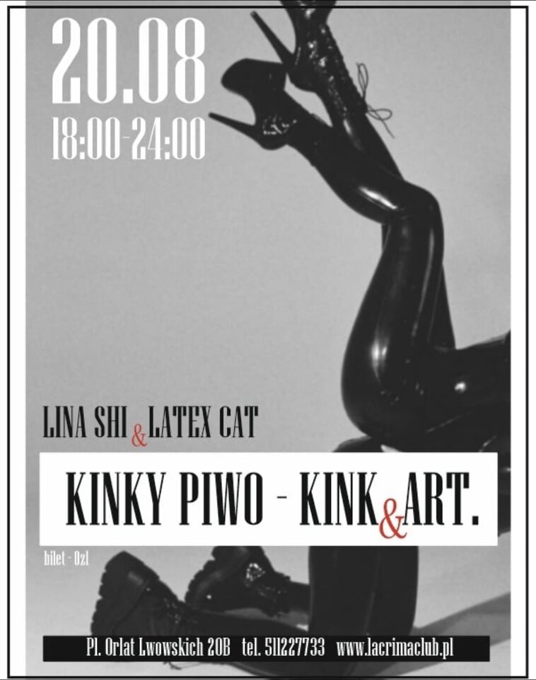 KINKY PIWO - KINK & ART 20.08 - LaCrimadiSangue