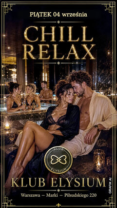 🌙 CHILL & RELAX – PIĄTEK W ELYSIUM 🌙