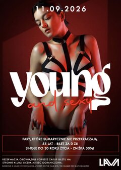 11.09.2026 r. - PIĄTEK - YOUNG & SEXY - SEX PARTY