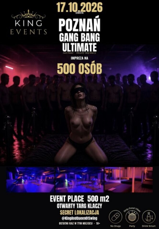 17.10.2026 SOBOTA | POZNAŃ | LAST DANCE – GANG BANG UNLIMITED - SecretFace_Events
