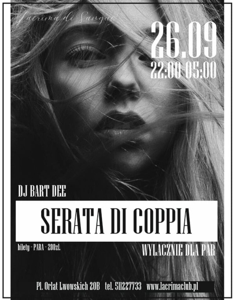 SERATA DI COPPIA — SOBOTA - LaCrimadiSangue