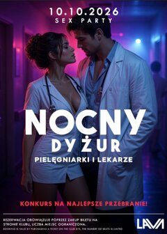 10.10.2026 r. - SOBOTA - NOCNY DYŻUR - PIELĘGNIARKI I LEKARZE