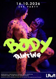 16.10.2026 r. - PIĄTEK - BODY PAINTING NIGHT - SEX PARTY