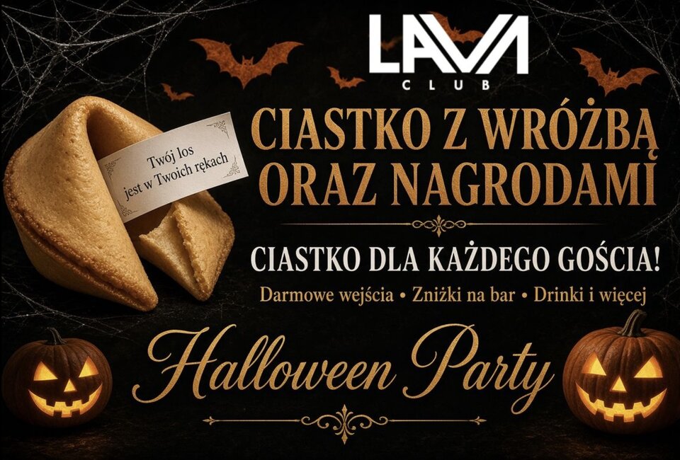 HALLOWEENOWE CIASTKA LAVA! - LavaClub