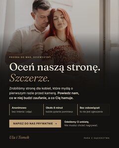 Będziemy bardzo wdzięczni każdej Pani za pomoc :)