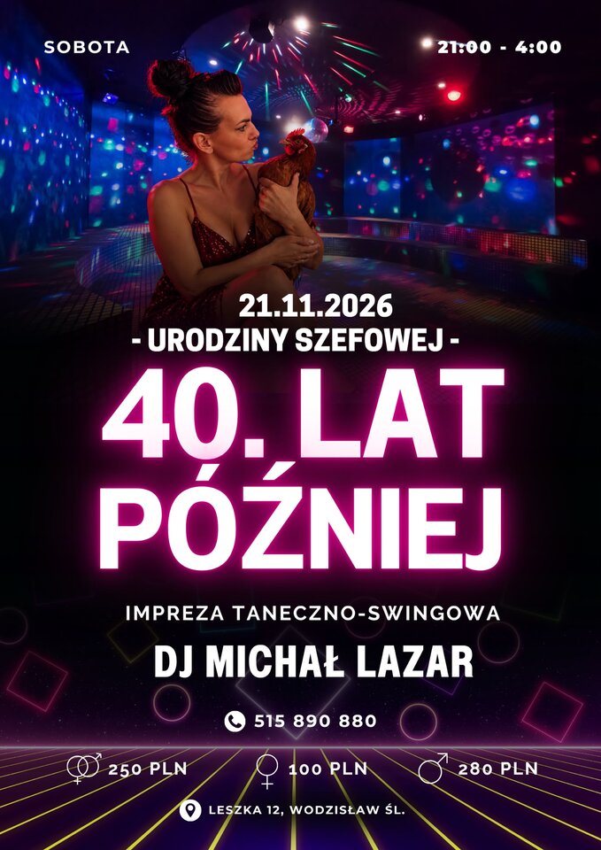 KIEDYŚ TO BYŁO… 40 LAT PÓŹNIEJ! 🎉 - ClubGravitacja
